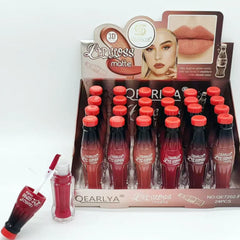 Qearlya 3D Matte Lip Gloss – Coke Bottle Design QEARLYA
