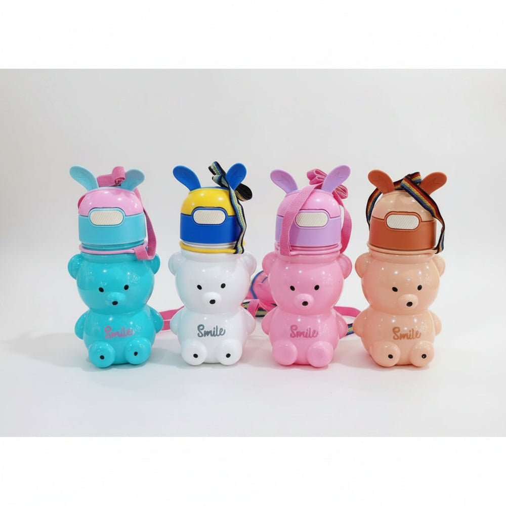 Party Propz Teddy Bear Sipper Water Bottles for kids - Each Cosmia.pk