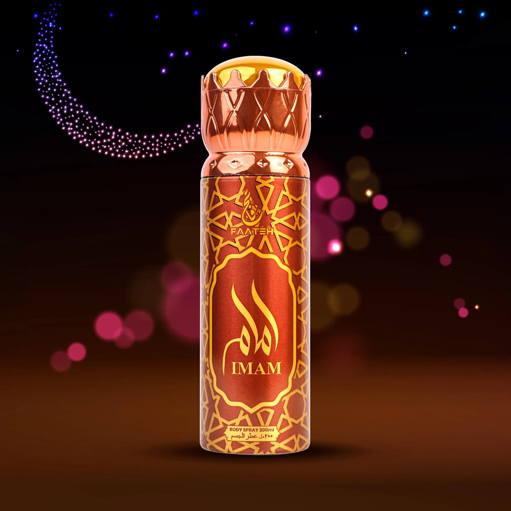 Faateh Imam Energizing Scent Body Spray - 200ml Faateh