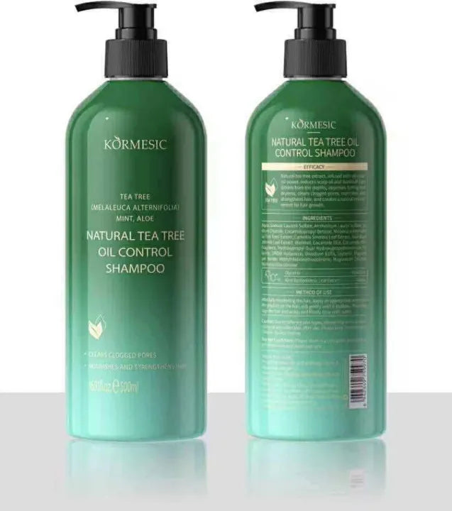 Kormesic Natural Tea Tree Oil Control Nourishing and Clean Hair KORMESIC