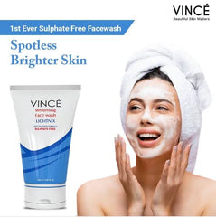 Vince Whitening Face Wash - 120ml Vince