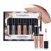 YANQINA 1Set 6 Colors Liquid Eye Shadow Yanqina
