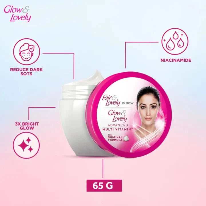 Glow & Lovely Multivitamin Cream Jar - 65Ml Glow & Lovely