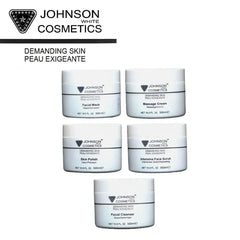 Johnson White Cosmetics Facial Kit Pack of 5 - 500ml Each Johnson White Cosmetics