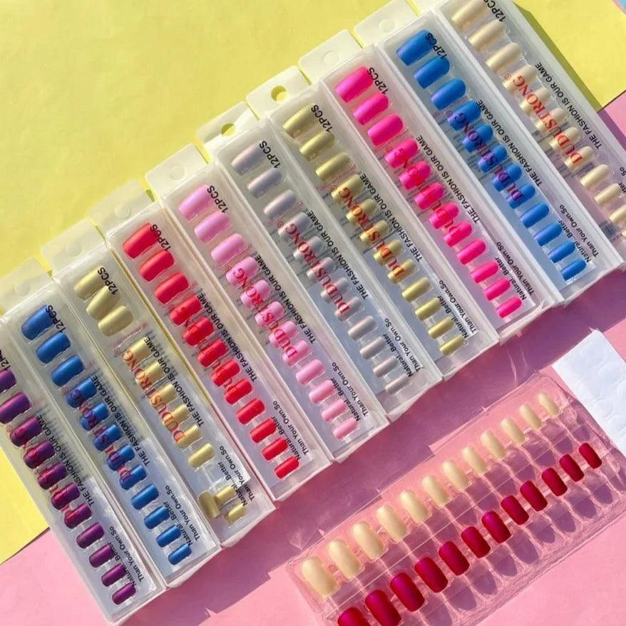 12 Pcs Nails Kit Cosmia.pk