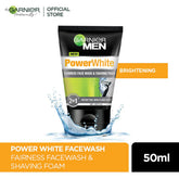 Garnier - Men Power White 2-in-1 Fairness Face Wash & Shaving Foam Garnier