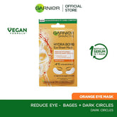 Garnier - Skin Active Hydra Bomb Orange Tissue Eye Mask - 28g Garnier