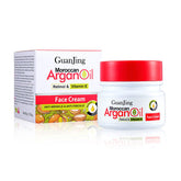 Guanjing Moroccan Argan Oil Retinol & Vitamin E Face Cream – 80g Guanjing
