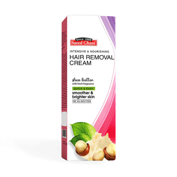 Saeed Ghani Intensive and Nourishing Hair Removal Cream with Shea Butter – 100ml Saeed Ghani