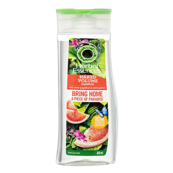 Herbal Essences Naked Volume Shampoo with White Grapefruit & Mint Essences - 300ml Herbal Essences