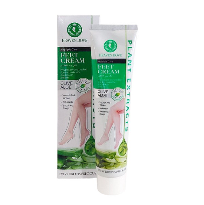 Heaven Dove Olive Aloe Essence Multiple Care Deep Moisturizing Feet cream - 120g Heaven Dove