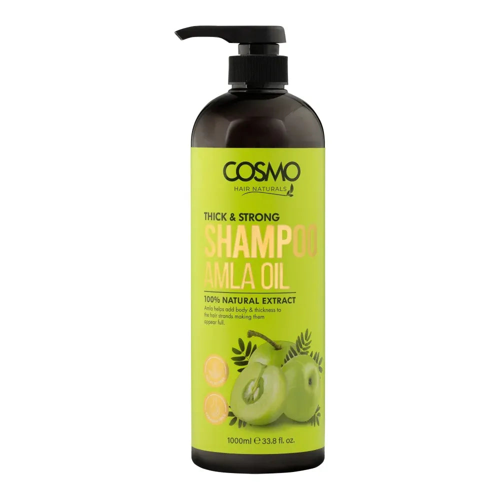 Cosmo Thick & Strong Amla Oil Shampoo - 1000ml Cosmo