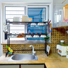 Double Layer Sink Rack Cosmia.pk