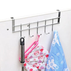 Stainless Steel 5-Hook Kitchen Cabinet Door Hook Cosmia.pk