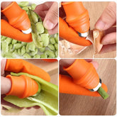 6 pcs Multipurpose Silicone Thumb Knife Finger Protector Vegetable Cosmia.pk