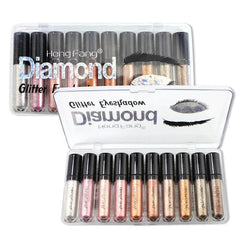 Heng Fang Diamond Glitter Liquid Eyeshadow - 10Pcs Heng Fang
