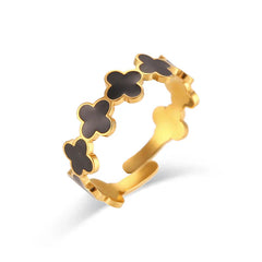 Stainless Steel Adjustable Ring – Minimalist Style with a Perfect Fit Cosmia