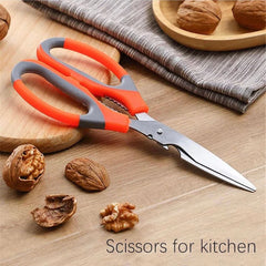 Stainless Steel Meat Vegetable Cutting Scissors Cosmia.pk