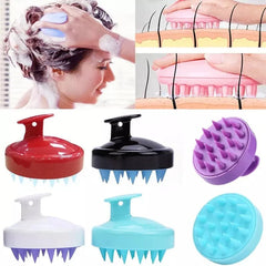 Portable Mini Silicone Hair Scalp Massage Comb Cosmia
