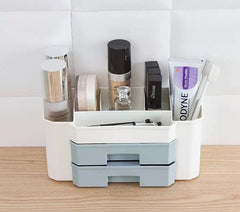 Makeup Organizer Case Acrylic Double Door Cosmia.pk