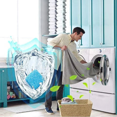 Washing Machine Cleaner Effervescent Tablet - 10Pcs Cosmia.pk