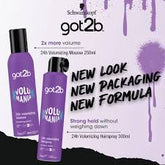 Schwarzkopf Got2b Volumania Hairspray - 300ml Schwarzkopf