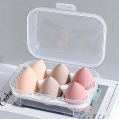 6-in-1 Makeup Foundation Sponges – Soft Cosmetic Puffs Cosmia.pk