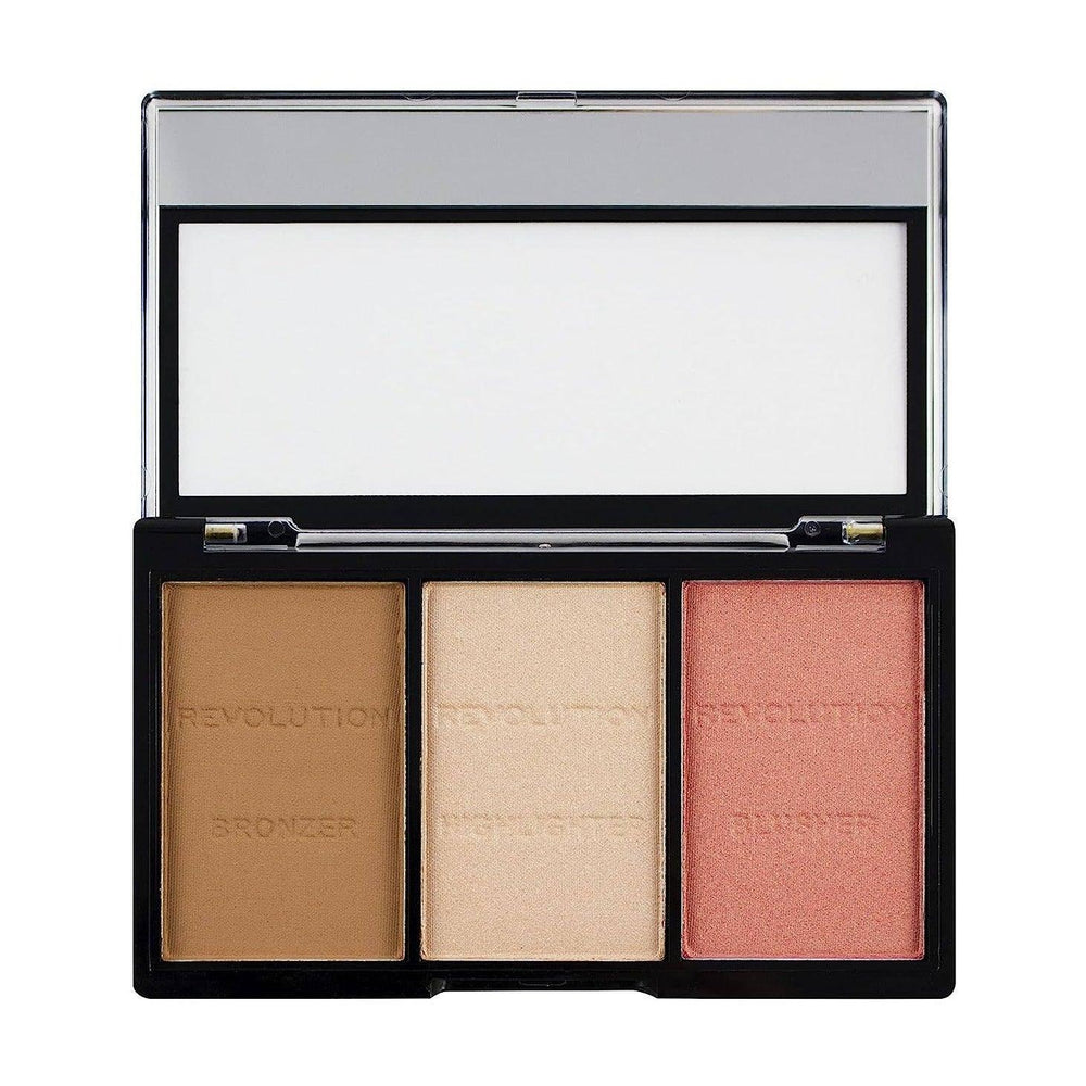 Revolution 3 in 1 Kit Bronzer + Highlighter + Blusher Revolution