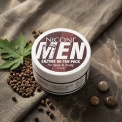 Niconi Men Enzyme De-Tan Pack - 300g Niconi