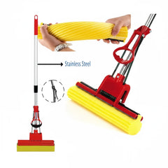 Super Absorbent Sponge Twist Mop with Adjustable Handle Description Cosmia.pk