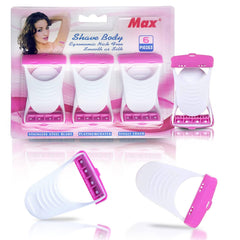 Ladies Safety Razor Set – 6 Pcs Max