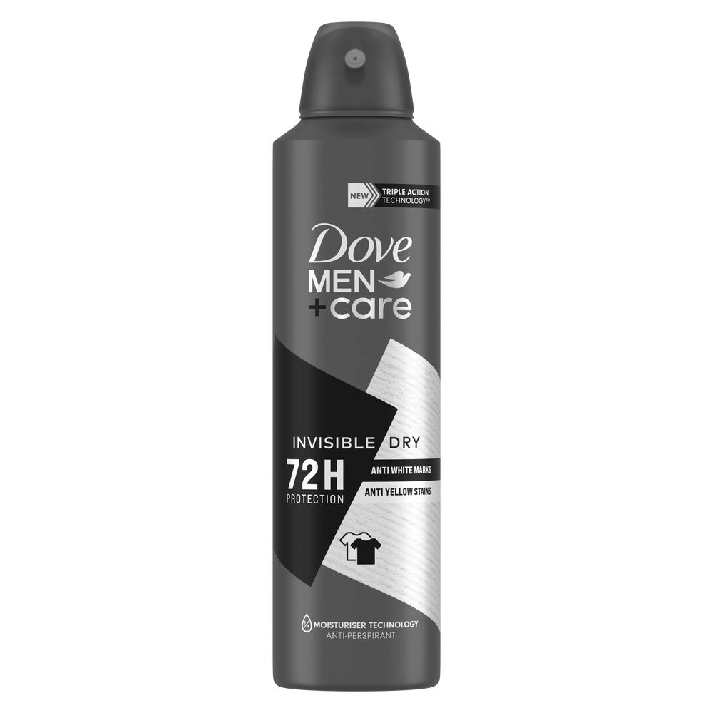 Dove Men+Care Invisible Dry Anti-Perspirant Deodorant (150ml) Dove