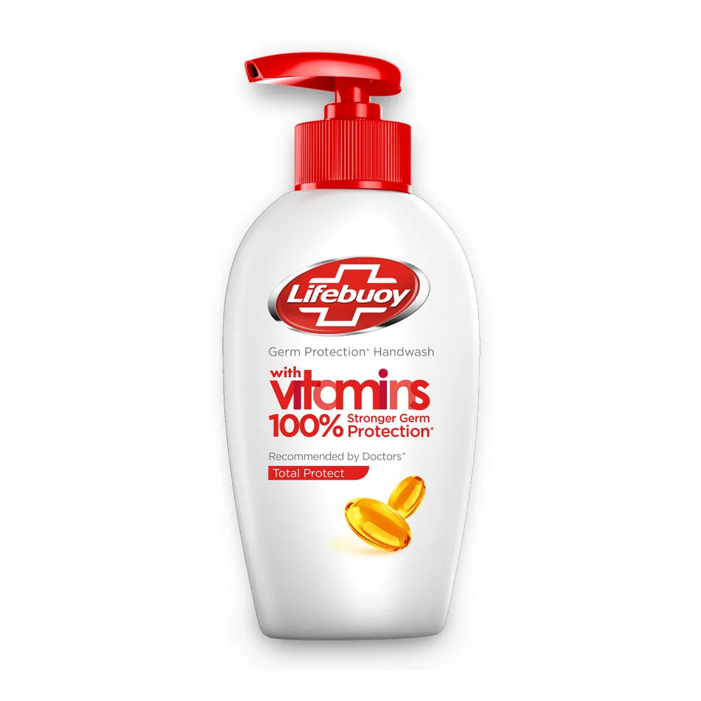 Lifebuoy Total Protect With Vitamin Hand Wash - 200ml Lifebuoy