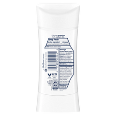 Dove Advanced Care Original Clean Antiperspirant Deodorant Stick 74g Dove