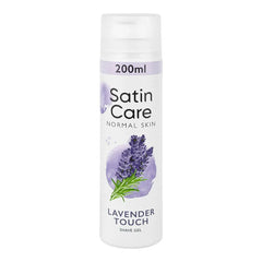 Gillette Satin Care Lavender Touch Shave Gel - 200g Gillette