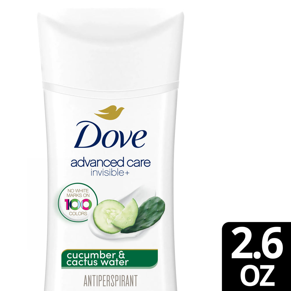 Dove Advanced Care Invisible Cucumber & Cactus Water Antiperspirant Stick 74g Dove