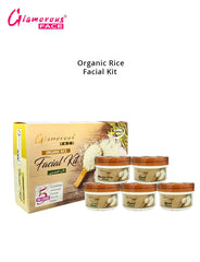 Glamorous Face Organic Rice Facial Kit 5 In 1 Glamorous Face