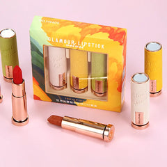 Heng Fang Glamour Velvet Matte Lipstick - 3 Pcs Set Heng Fang