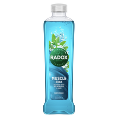 Radox Muscle Soak Bath Soak with Sea Minerals & Sage - 500ml Radox