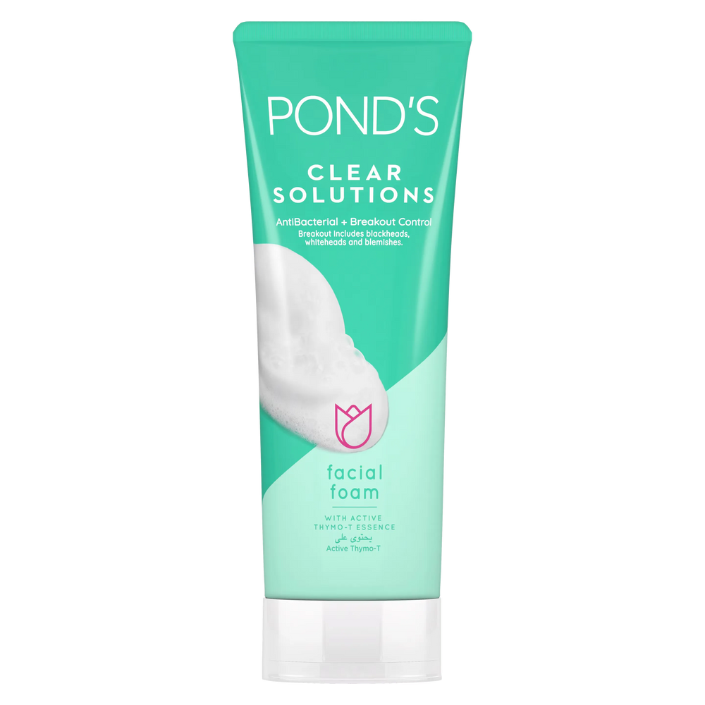 Pond's Clear Solutions Facial Foam – Made in Indonesia Pond's
