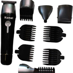 Kemei KM-1015 Super Rechargeable Grooming Kit 10-in-1 Kemei