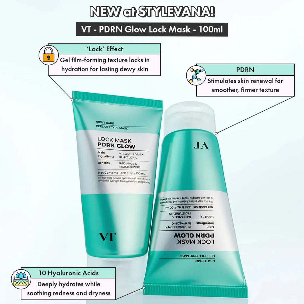 VT Lock Mask PDRN Glow-100 mL VT