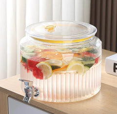Acrylic Round Juice Container - 5.6L Cosmia.pk