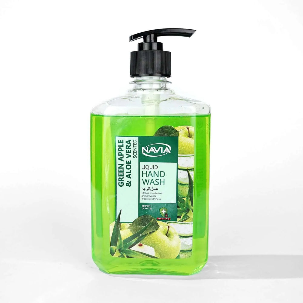 Navia Green Apple & Aloe Vera Hand Wash - 500ml Navia
