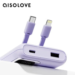 Aisolove W18 Power Bank With Cable Quick Charge 10000mah Aisolove