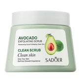 SADOER Avocado Exfoliating Clean Scrub - 250g SADOER