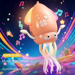 Crawling Octopus Toys with Led Lights Music USB Rechargeable Cosmia.pk