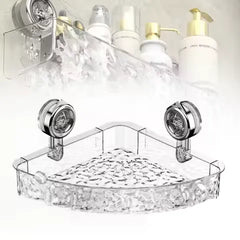Bathroom Corner Shelf Wall Mounted Drain Rack Shower Shelf Cosmia.pk