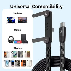 240w Fast Charging Cord With Built-in Phone Stand Cosmia.pk