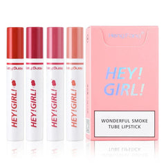 Heng Fang Hey Girl – 4 Pcs Smoke Lipstick Set Heng Fang